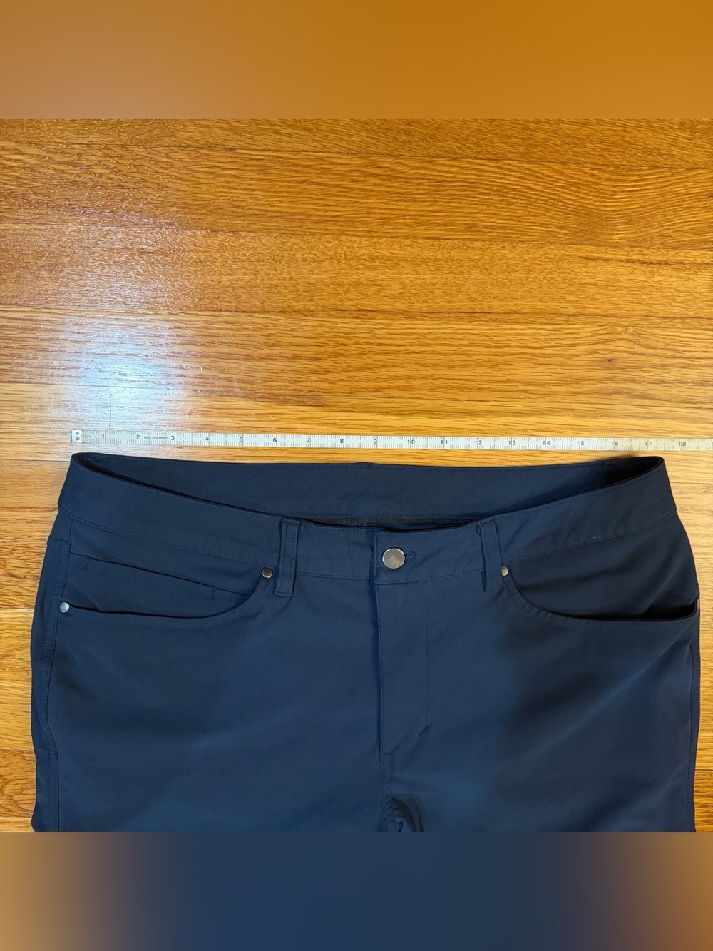Lululemon ABC Pant Slim *Warpstreme in True Navy - Size 34 x 28" Inseam - Picture 2 of 8